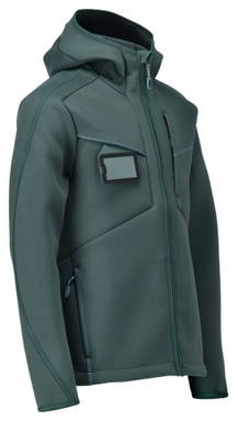 Mascot Customized Softshell jas met capuchon 22086