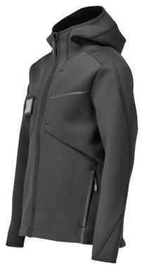 Mascot Customized Softshell jas met capuchon 22086