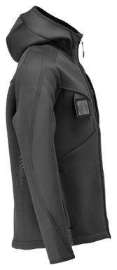 Mascot Customized Softshell jas met capuchon 22086