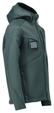 Mascot Customized Softshell jas met capuchon 22086