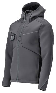 Mascot Customized Softshell jas met capuchon 22086