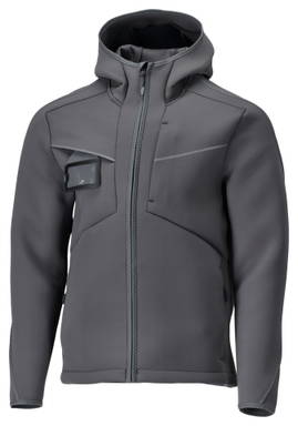 Mascot Customized Softshell jas met capuchon 22086