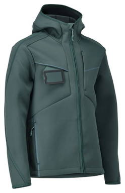 Mascot Customized Softshell jas met capuchon 22086