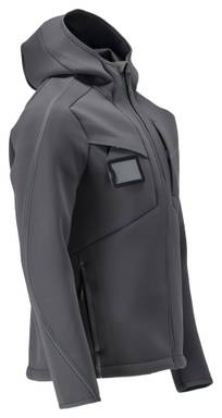 Mascot Customized Softshell jas met capuchon 22086
