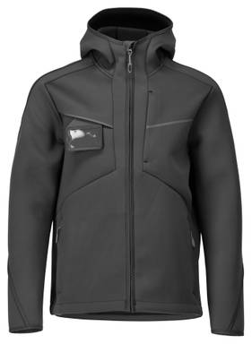 Mascot Customized Softshell jas met capuchon 22086