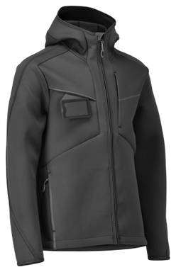 Mascot Customized Softshell jas met capuchon 22086