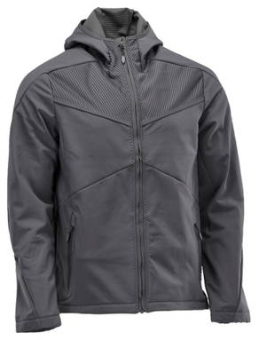 Mascot Customized Softshell jas met capuchon 22102