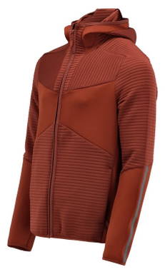 Mascot Customized Fleece capuchontrui met rits 22603