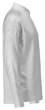Mascot Customized T-shirt, lange mouwen, met korte rits 22681