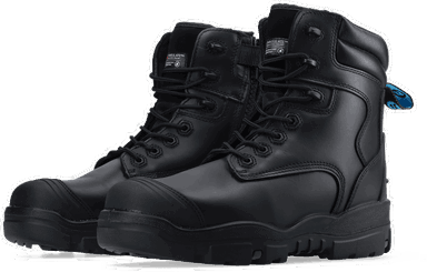 Bata Helix Longreach Black zip S3 werkschoen