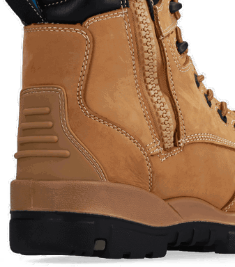 Bata Helix Longreach Wheat zip S3 werkschoen