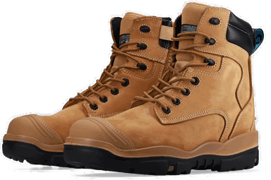 Bata Helix Longreach Wheat zip S3 werkschoen