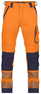 Fluo-oranje/marineblauw
