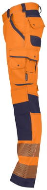 Dassy Hivis Full Flex Aruba Stretch hogezichtbaarheidsbroek met kniezakken 201063