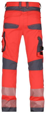 Dassy Hivis Full Flex Aruba Stretch hogezichtbaarheidsbroek met kniezakken 201063