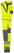 Dassy Hivis Full Flex Aruba Women Stretch hogezichtbaarheidsbroek met kniezakken 201081