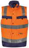 Oranje/marineblauw