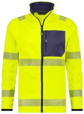 Dassy Hivis Full Flex Camden Hogezichtbaarheidsmidlayerjacket 300504