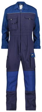 Dassy Classic Cannes Tweekleurige overall met kniezakken 100286