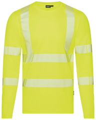 Dassy Hivis Carterville Hogezichtbaarheids-uv-T-shirt met lange mouwen 710037