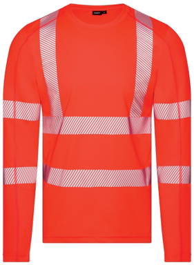 Dassy Hivis Carterville Hogezichtbaarheids-uv-T-shirt met lange mouwen 710037