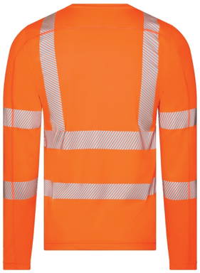 Dassy Hivis Carterville Hogezichtbaarheids-uv-T-shirt met lange mouwen 710037