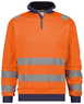 Oranje/marineblauw