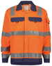 Oranje/marineblauw