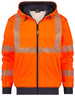 Fluo-oranje/marineblauw