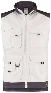 Dassy Classic Faro Tweekleurige mouwloze werkvest 350077