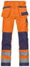 Oranje/marineblauw
