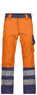 Oranje/marineblauw