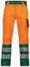 Fluo-oranje/flessengroen
