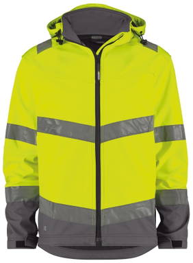 Dassy Hivis Malaga Hogezichtbaarheidssoftshelljas 300329