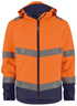 Oranje/marineblauw