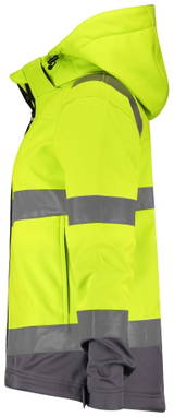 Dassy Hivis Malaga Women Hogezichtbaarheidssoftshelljas 300466