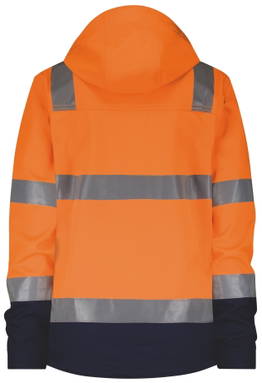 Dassy Hivis Malaga Women Hogezichtbaarheidssoftshelljas 300466