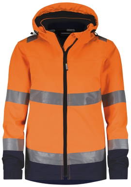 Dassy Hivis Malaga Women Hogezichtbaarheidssoftshelljas 300466