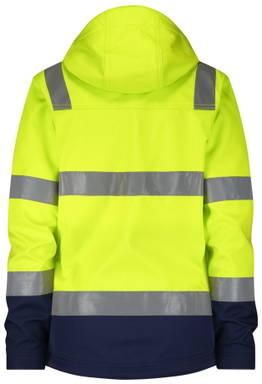 Dassy Hivis Malaga Women Hogezichtbaarheidssoftshelljas 300466