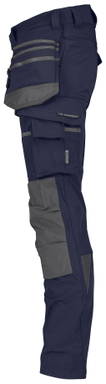 Dassy D-fx Flex Matrix Stretch holsterzakkenbroek met kniezakken 201070