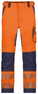Fluo-oranje/marineblauw