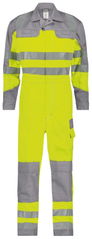 Dassy Hivis Multinorm Spencer Multinorm hogezichtbaarheidsoverall met kniezakken 100380