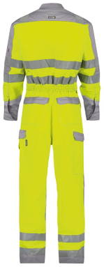 Dassy Hivis Multinorm Spencer Multinorm hogezichtbaarheidsoverall met kniezakken 100380