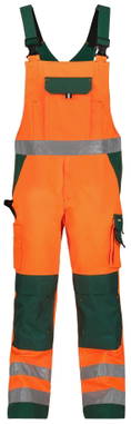 Dassy Hivis Toulouse Hogezichtbaarheidsbretelbroek met kniezakken 400127