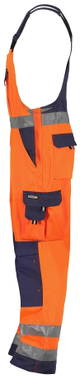 Dassy Hivis Toulouse Hogezichtbaarheidsbretelbroek met kniezakken 400127
