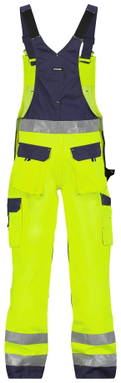 Dassy Hivis Toulouse Hogezichtbaarheidsbretelbroek met kniezakken 400127