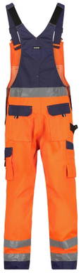 Dassy Hivis Toulouse Hogezichtbaarheidsbretelbroek met kniezakken 400127