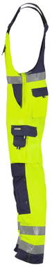 Dassy Hivis Toulouse Hogezichtbaarheidsbretelbroek met kniezakken 400127
