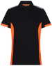 Zwart/fluo-oranje
