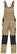Dassy Classic Versailles Tweekleurige bretelbroek met kniezakken 400124